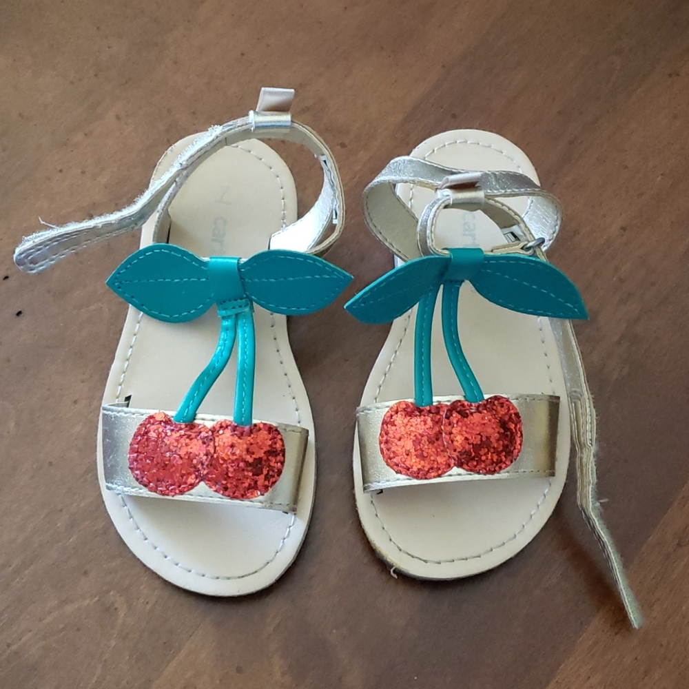 Carter's cherry sandals